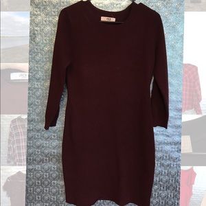 Maroon dress!
